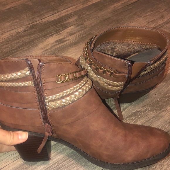 Sugar light brown booties - Picture 3 of 3